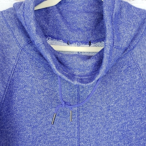 Gap Funnel Neck Slouchy French Terry Kangaroo Pocket Sweatshirt Small - Picture 4 of 8